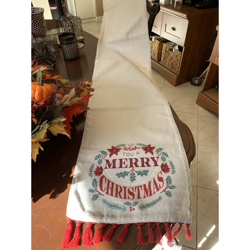 Table Runner Merry‎ Christmas